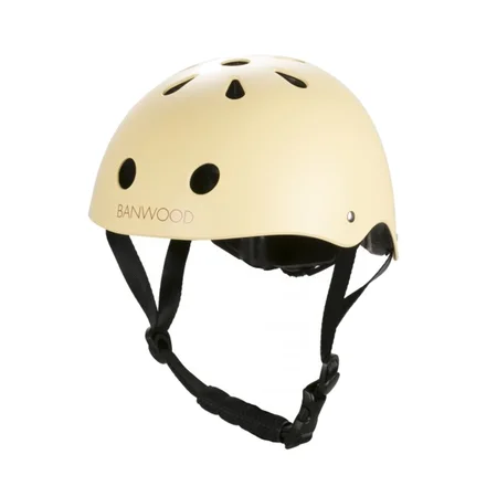 Banwood classic cykelhjelm, mat vanilla