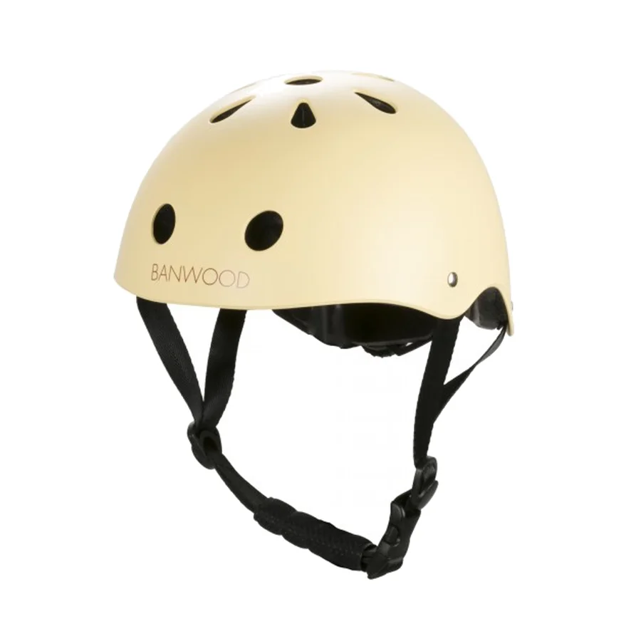 Banwood classic cykelhjelm, mat vanilla