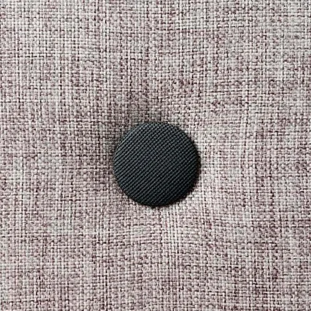 3-Fold Sofa Single, multigrau mit dunkelgrauem Knopf, byKlipKlap