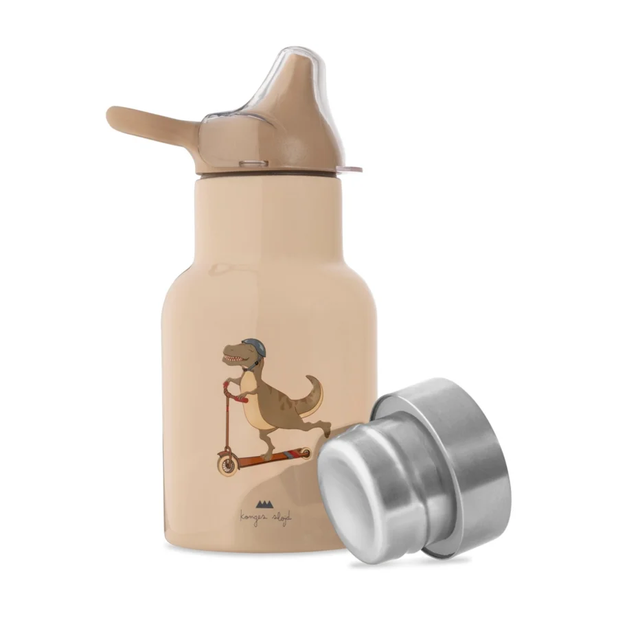 Konges Sløjd kleine Thermo-Trinkflasche, Skateosaurus
