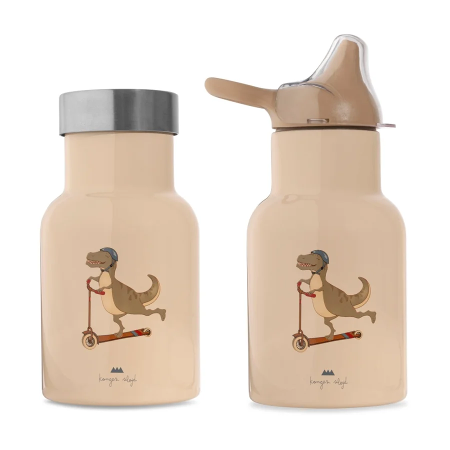 Konges Sløjd kleine Thermo-Trinkflasche, Skateosaurus
