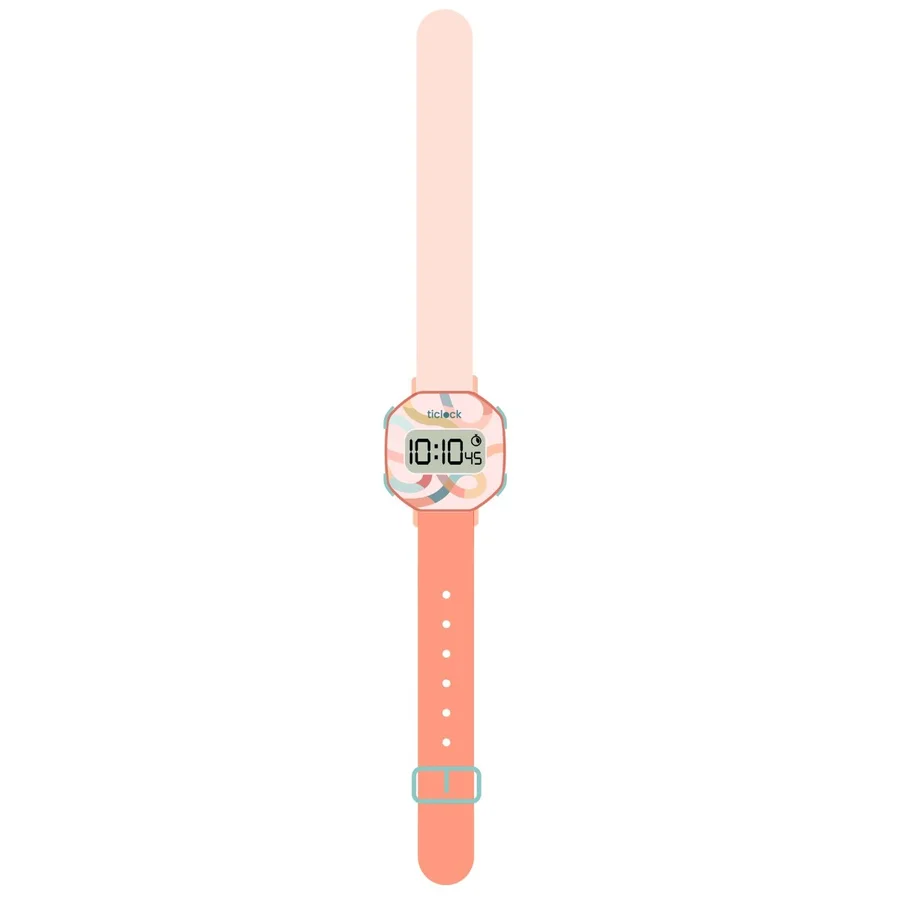 Djeco ticlock Digitaluhr, pastell