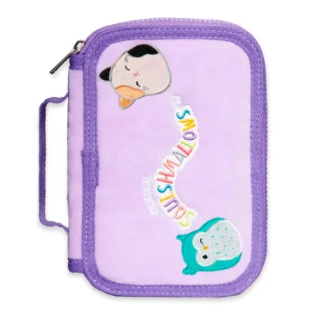 Squishmallows Federtasche mit Inhalt, lila