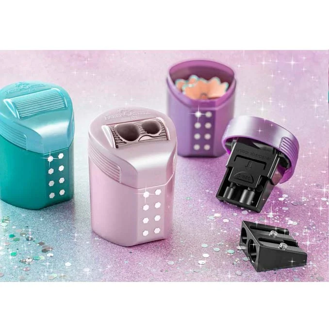 Faber-Castell Sparkle blyantspidser, ocean