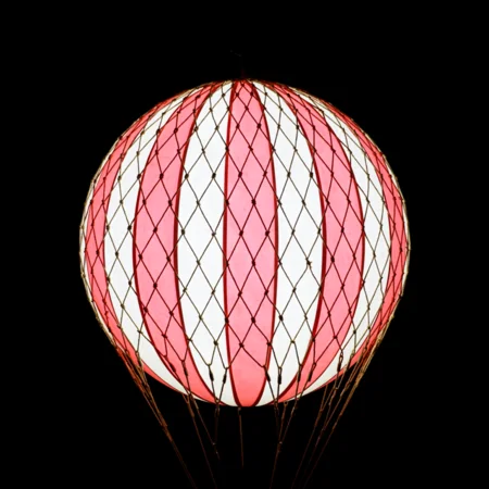 Heißluftballon Royal Aero LED, true red,  Authentic Models 