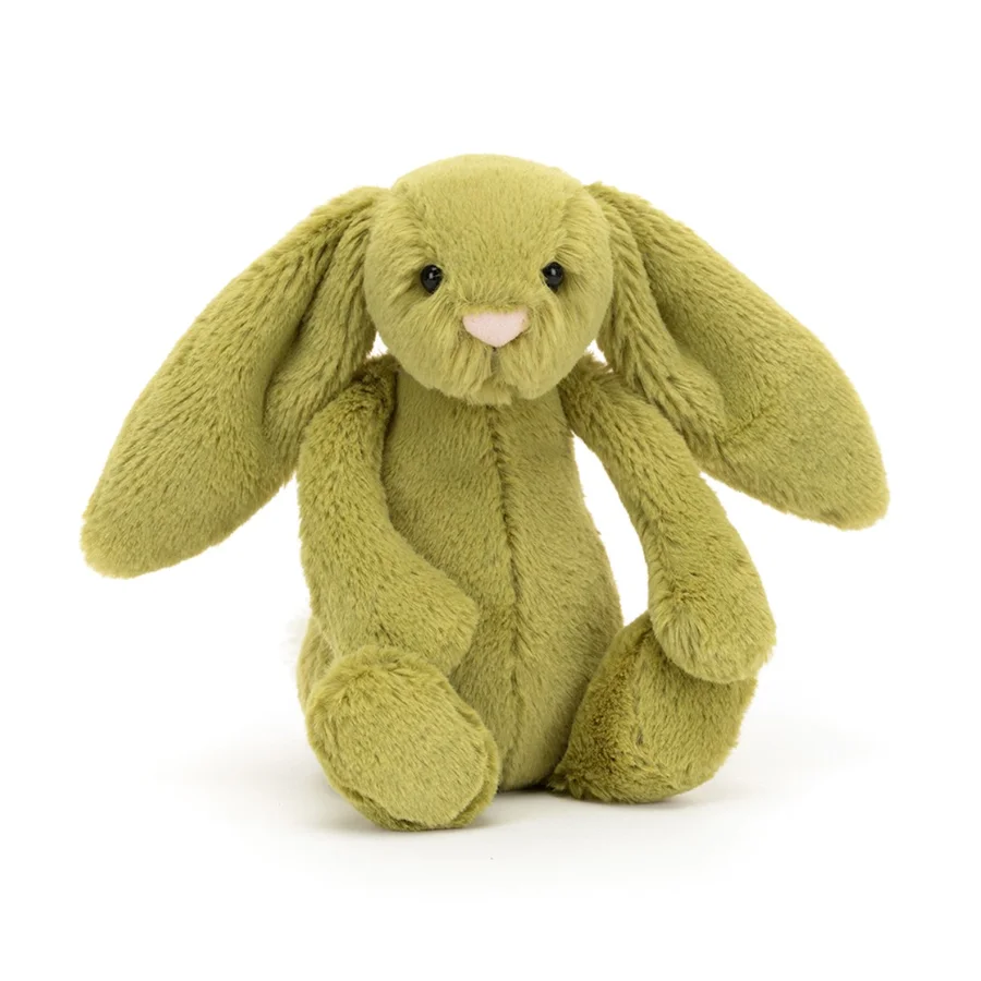 Jellycat bashful kanin, Moss - 18 cm