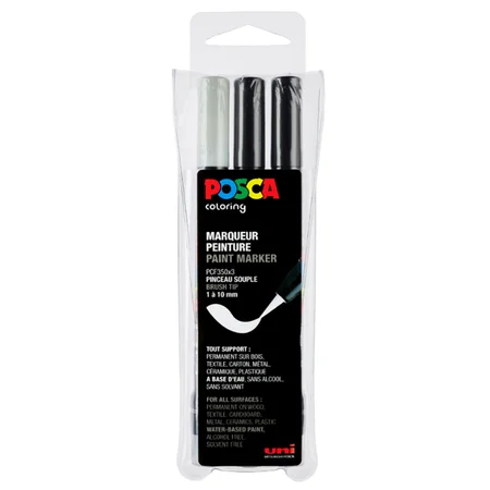 Posca marker PCF-350, 3-pak