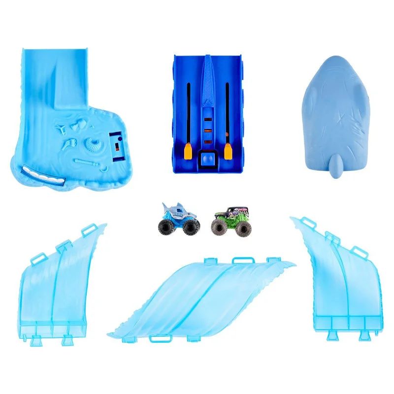 Monster Jam mini, Megalodon race & chomp sæt