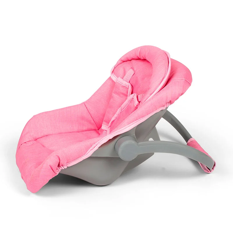 MaMaMeMo dukke autostol, pink
