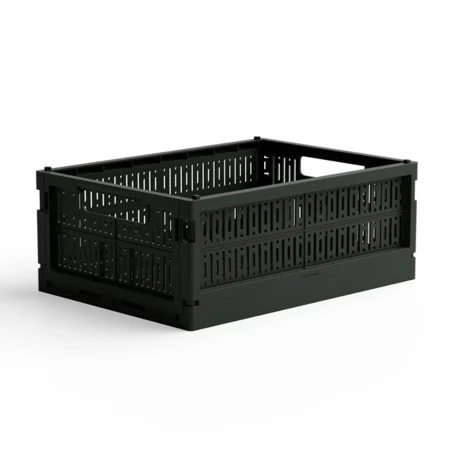 Made Crate foldekasse midi, washed black sweater