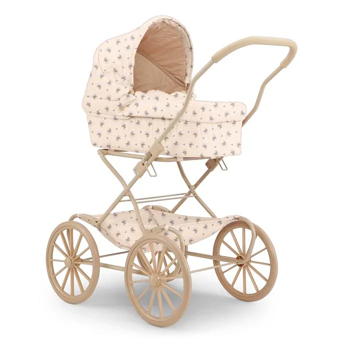 Konges Sløjd Puppenwagen, point bleu butter