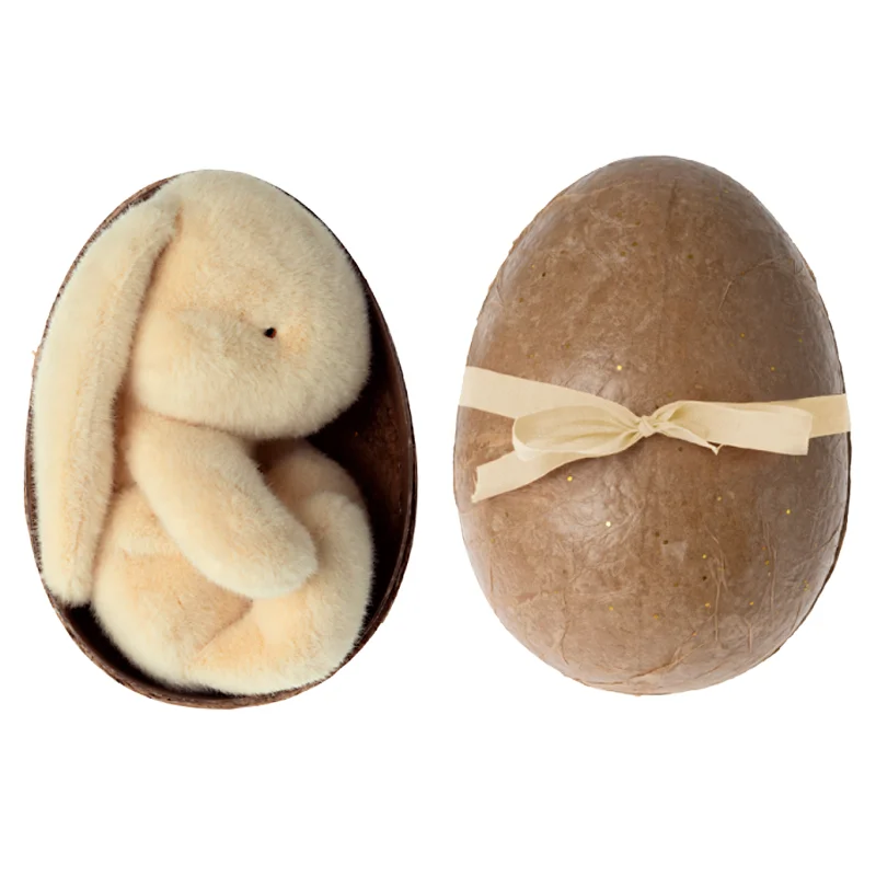 Maileg Plüschkaninchen im Ei, gelb