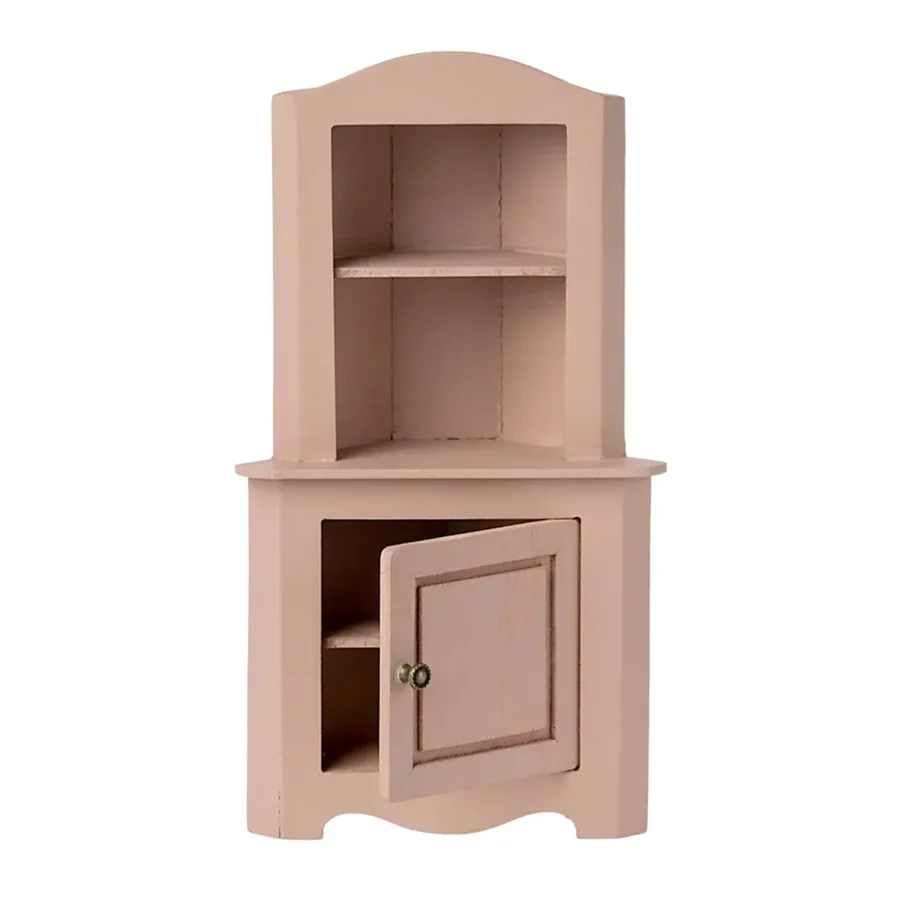 Maileg, Miniatur-Eckschrank, rosa