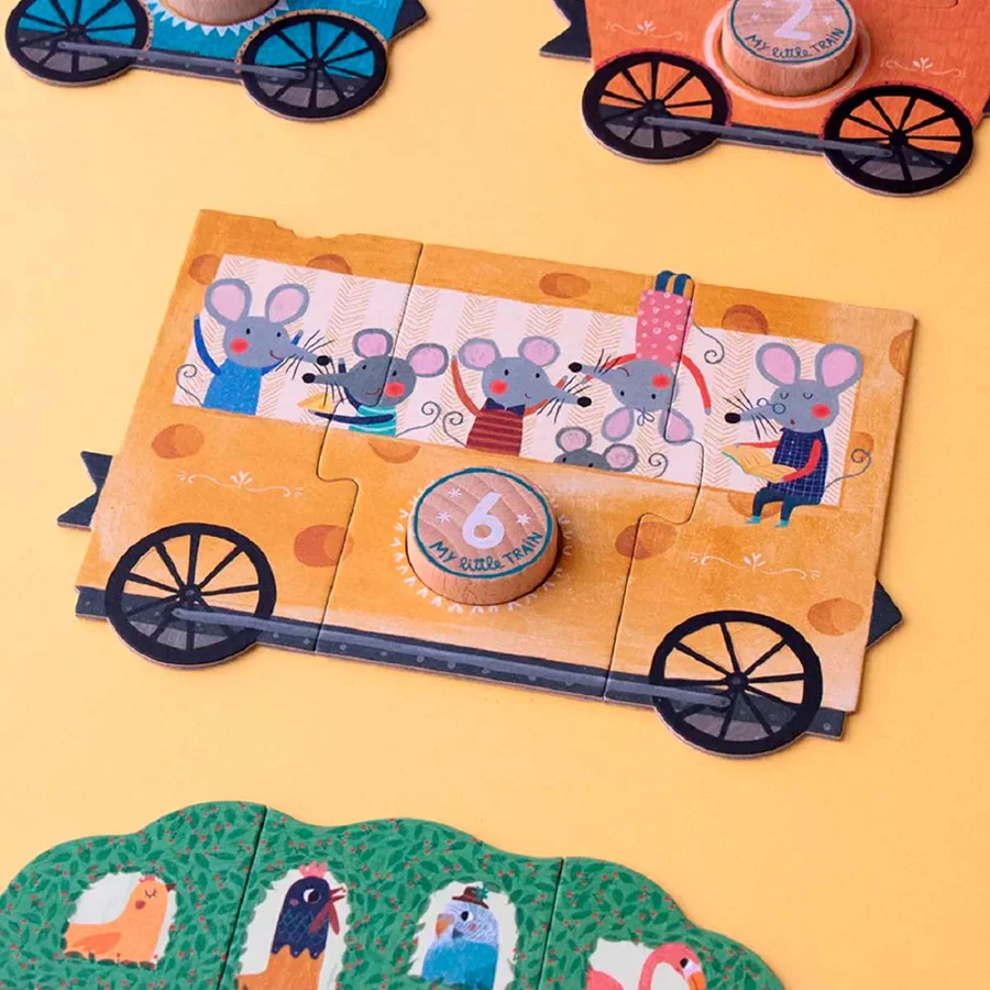 LONDJI Puzzle "My little train"