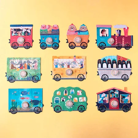 LONDJI Puzzle "My little train"