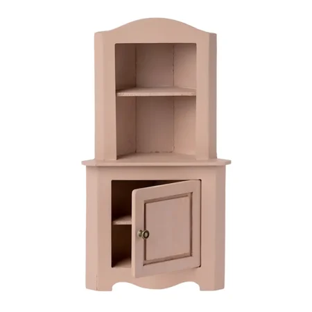 Maileg, Miniatur-Eckschrank, rosa