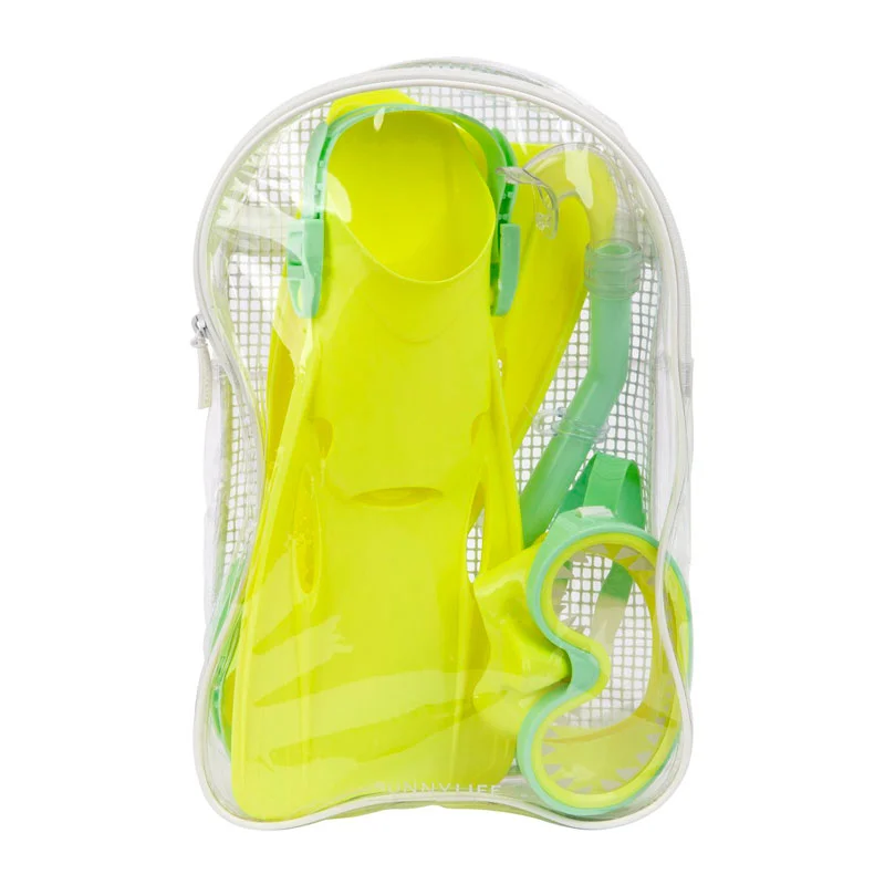 Sunnylife dykkersæt, neon lime
