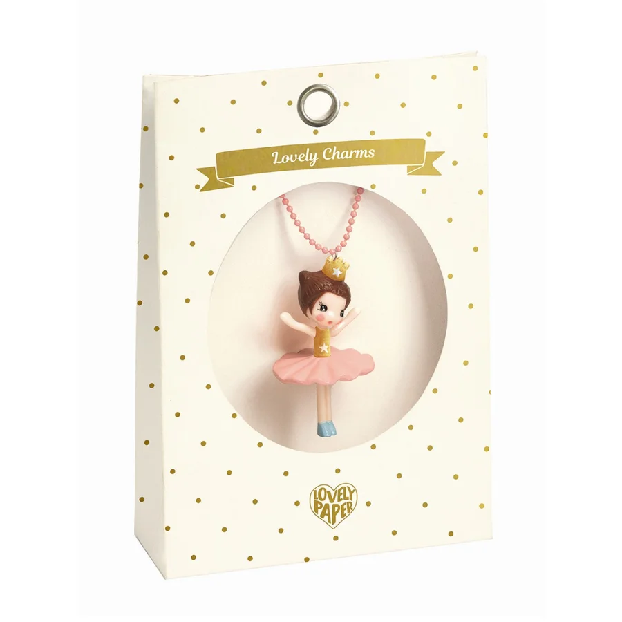 Djeco halskæde, Lovely charms - ballerina