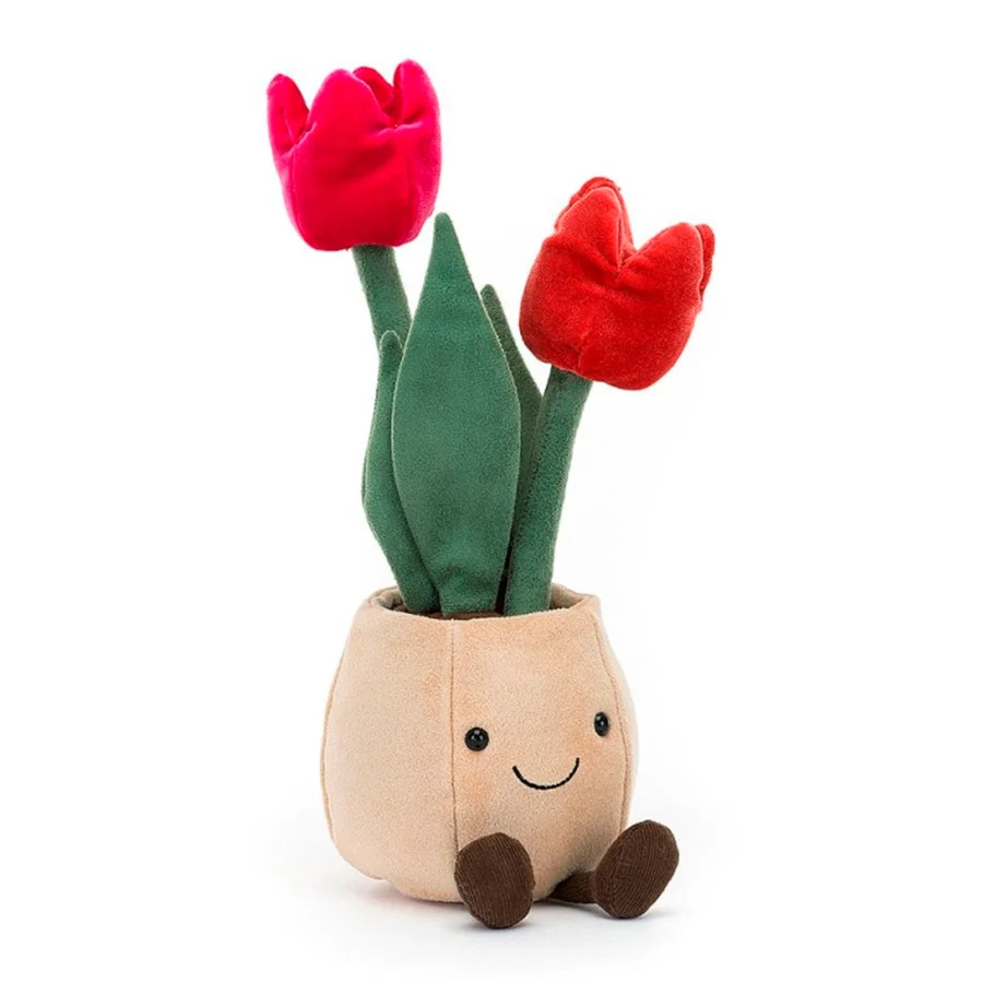 Jellycat fun amuseable silly tulipan, 30 cm
