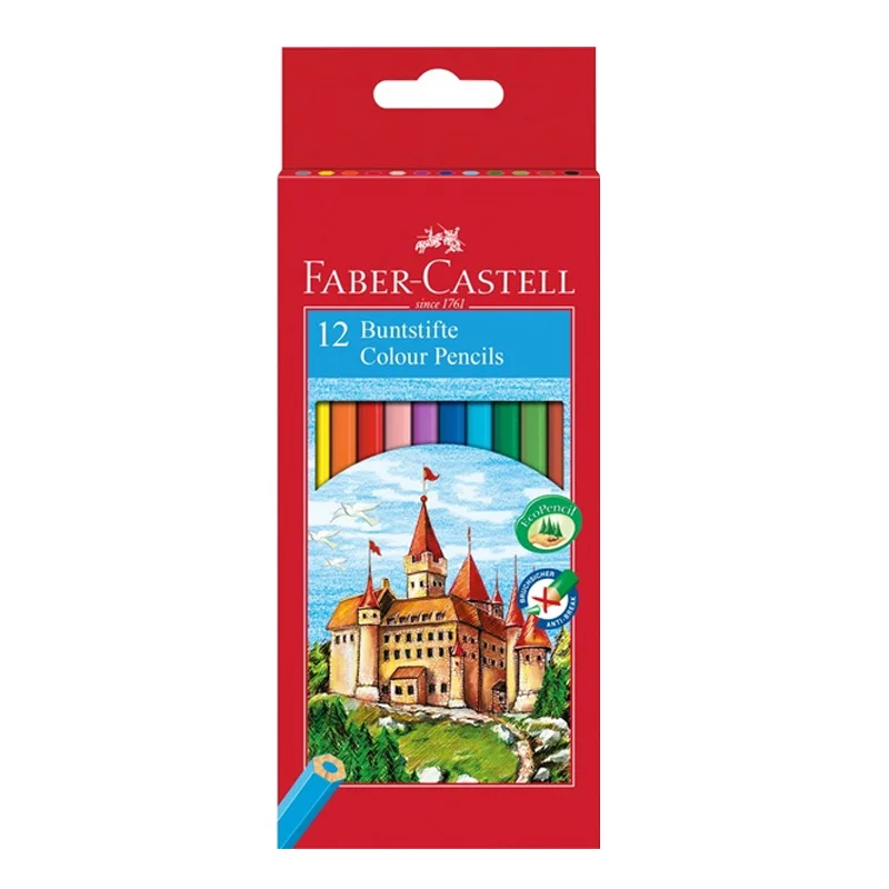 Faber Castell farveblyanter, 12 stk