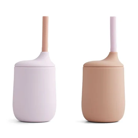 Liewood 2-pak sippy kopper, light lavender