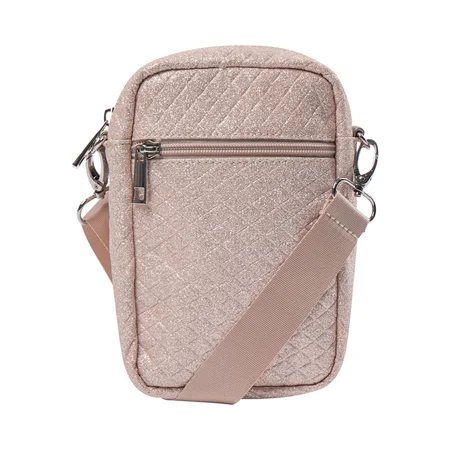 Sofie Scnoor crossbag, rosa m.glitter