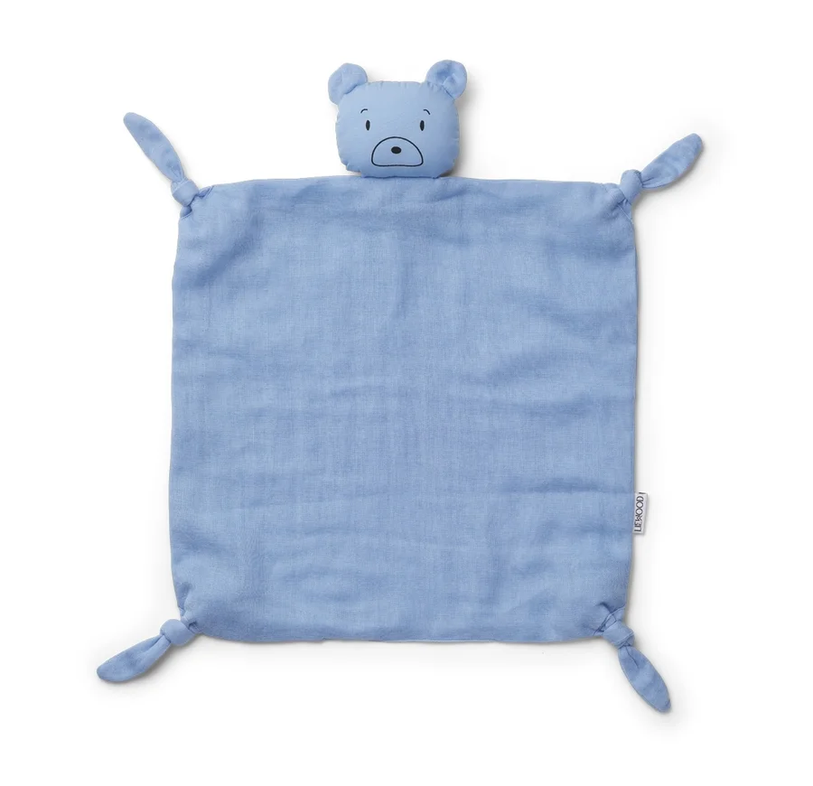 Liewood nusseklud, Mr Bear skye blue