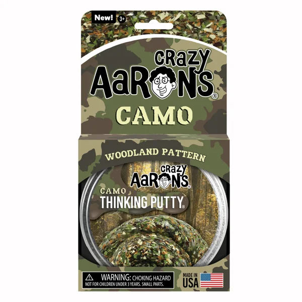 Crazy Aarons putty slim, stor - Woodland Camo