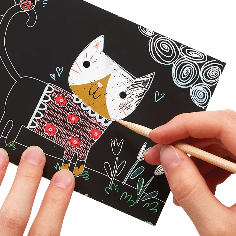 Ooly mini scratch, Cutie Cats