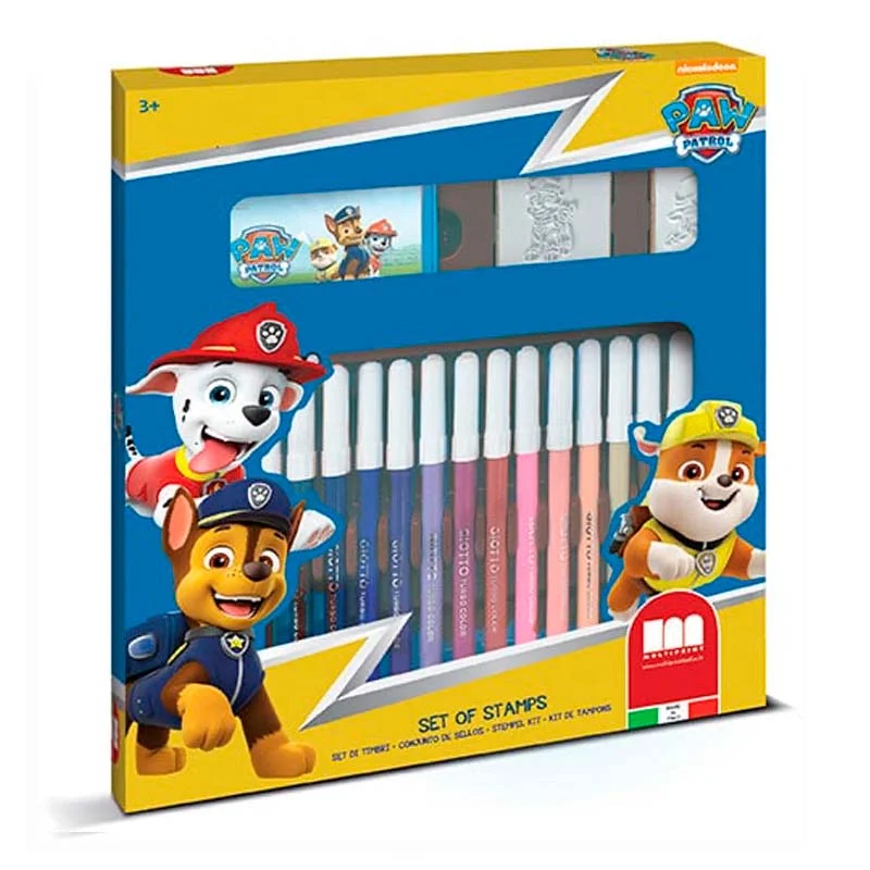 Paw Patrol sæt m.tusser