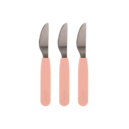 Filibabba silikone knive, 3 stk Peach