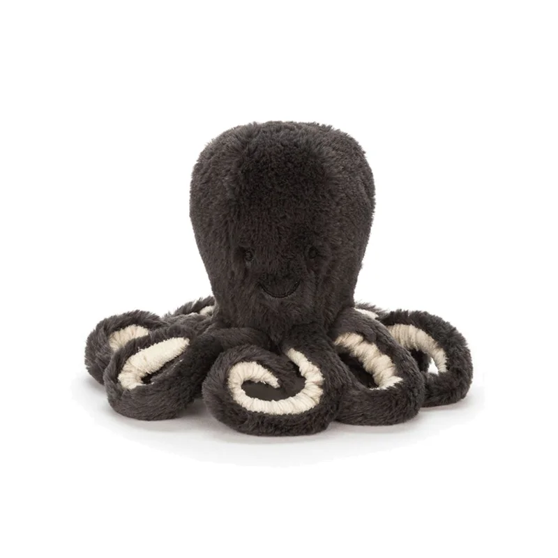 Jellycat bamse, Inky blæksprutte - 14 cm