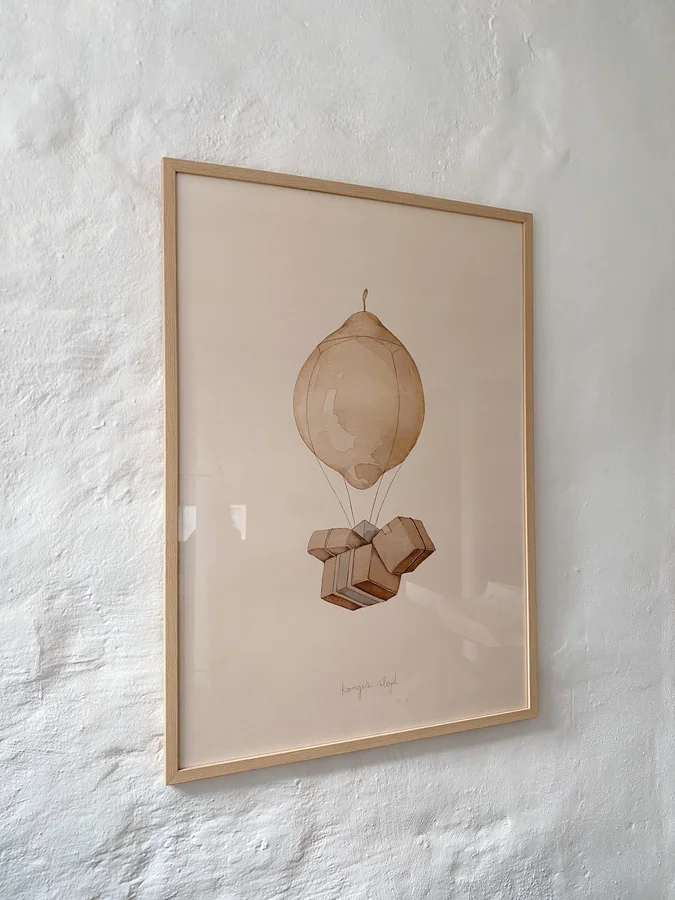Konges Sløjd plakat, Air Balloon