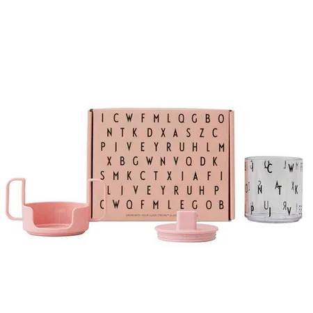 Design Letters gaveæske, grow with your cup tritan - nude