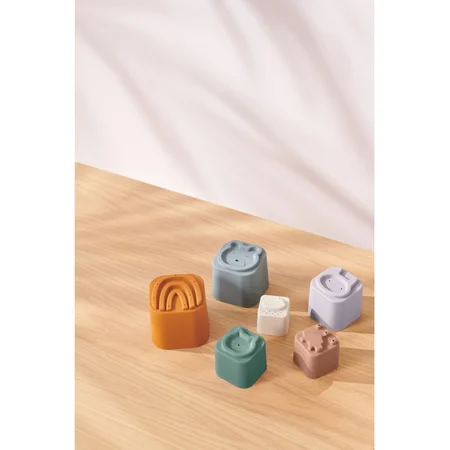 Liewood stableklodser i silicone, Rose