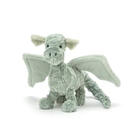 Jellycat bamse, Drake Drage - 21 cm