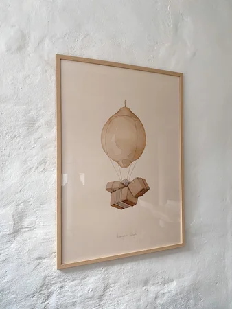Konges Sløjd plakat, Air Balloon