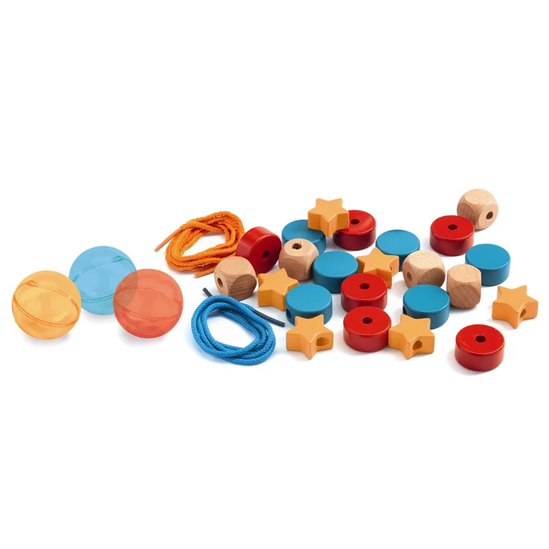 Djeco store træperler, Filacolor ball