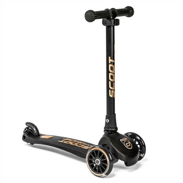 Scoot and Ride løbehjul, Highway Kick 3 - sort/guld