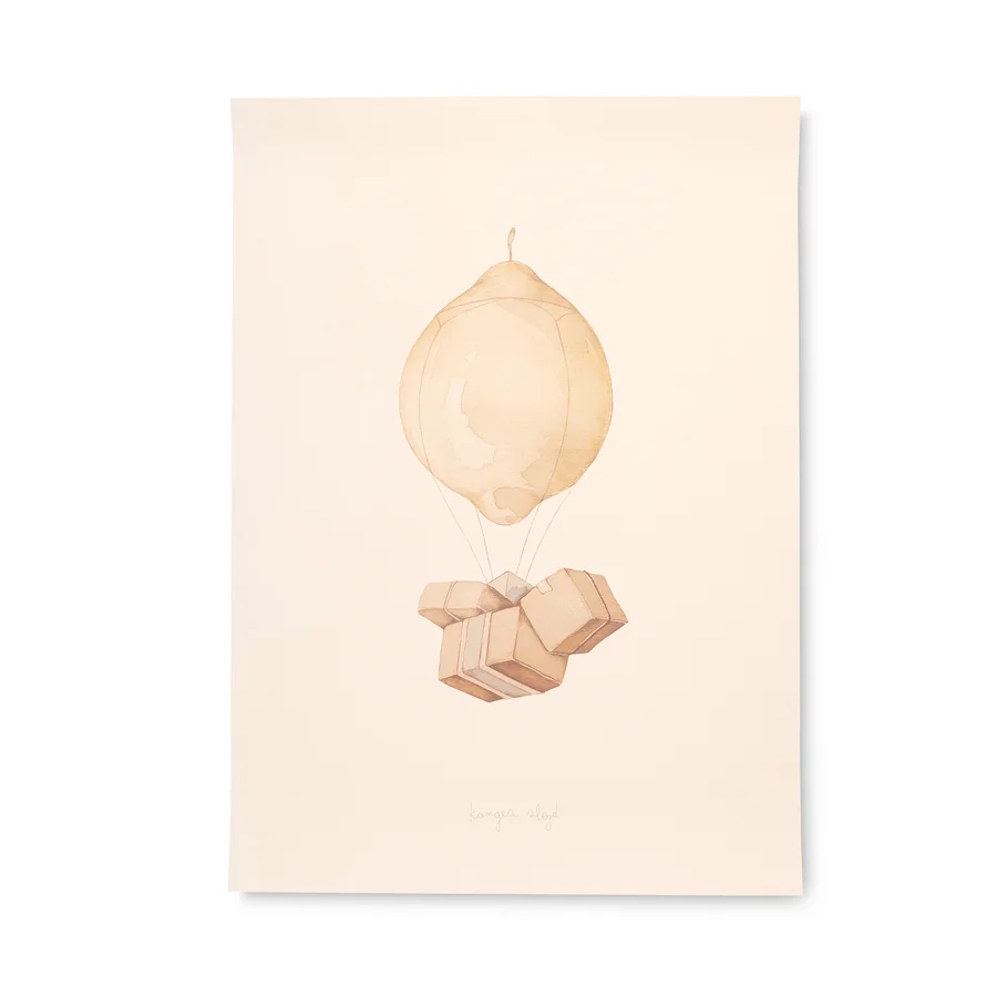Konges Sløjd plakat, Air Balloon