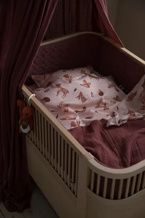 Sebra babysengetøj, Nightfall - dreamy rose