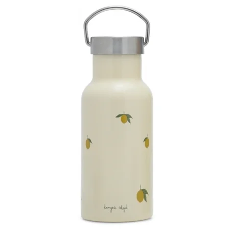Thermo-Trinkflasche, lemon, Konges Sløjd 
