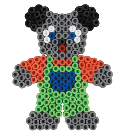 HAMA maxi perler i blisterpakke, bamse