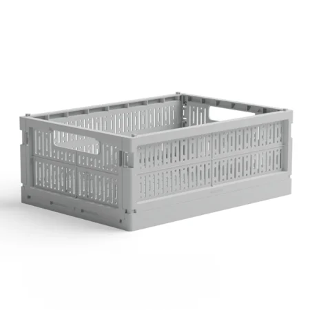 Made Crate foldekasse midi, misty grey