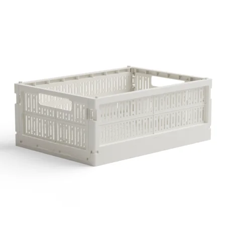 Made Crate foldekasse midi, milk