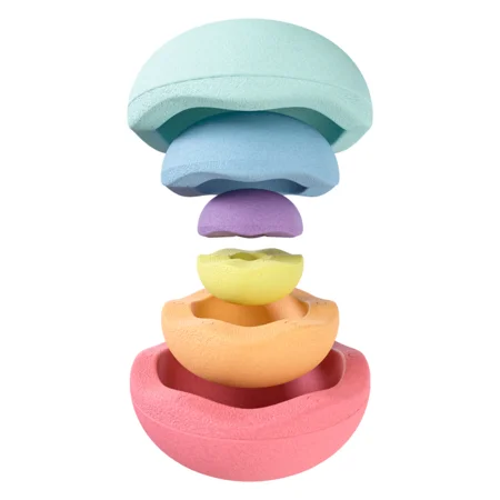 Stapelstein inside rainbow pastel