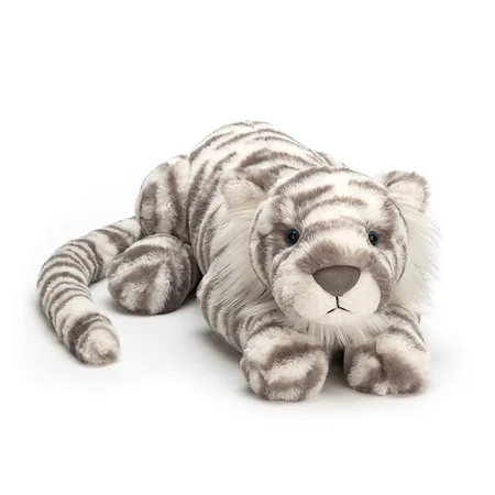 Jellycat bamse, Sacha Snetiger - 45 cm