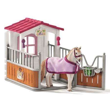 Schleich hesteboks m. Lusitano hoppe