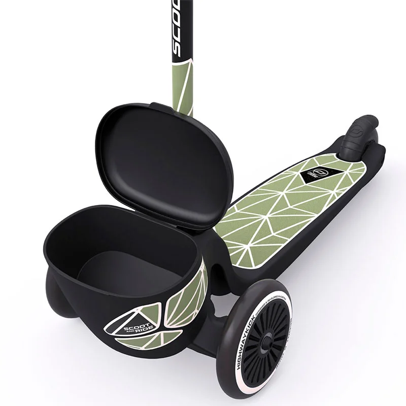 Scoot & Ride løbehjul, Highwaykick 2 Lifestyle, green lines