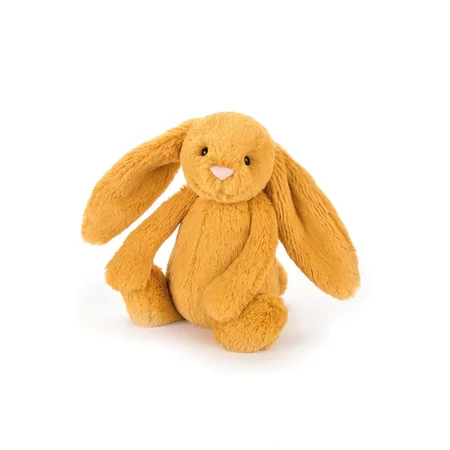 Jellycat bamse, Bashful kanin 18 cm - saffron